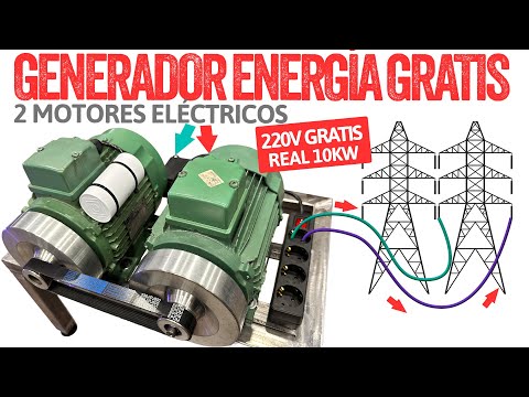 ¡10KW! Energía Gratis con Dos Motores Eléctricos💡⚡💡Liberty Engine 5.0