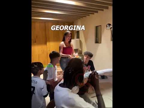 Georgina & Cristiano JR Rare Moments ❤️