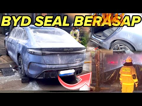 "PANIK! Mobil Listrik BYD Seal Tiba-Tiba Berasap di Jakarta!"🔥 Ada Apa dengan Mobil Listrik Ini?