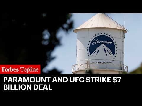 YouTube video thumbnail: Paramount Secures UFC Streaming Rights In $7.7 Billion Deal