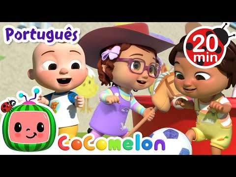 Música de Limpar 🧹🧼 | Cocomelon 🍉😁 | Moonbug Kids | Músicas Infantis em Português