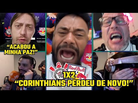 REAÇÕES DOS CORINTIANOS MALUCOS COM DERROTA NO FINALZINHO PRO BRAGANTINO NO BRASILEIRÃO