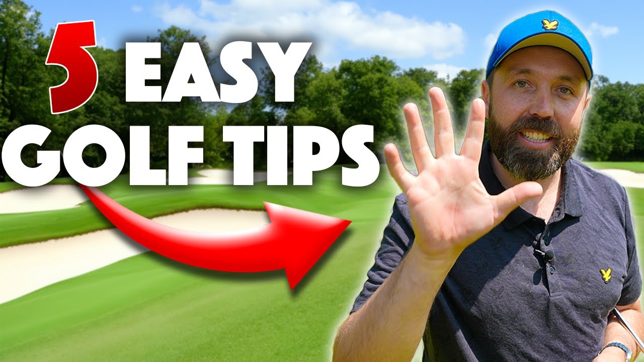 5 EASY ways to become a consistent golfer! (Anyone can do!)