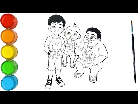 Upin & Ipin Musim 19 Full - Upin Ipin makan es krim bersama Adit dan Denis | Upin Ipin Terbaru 2025