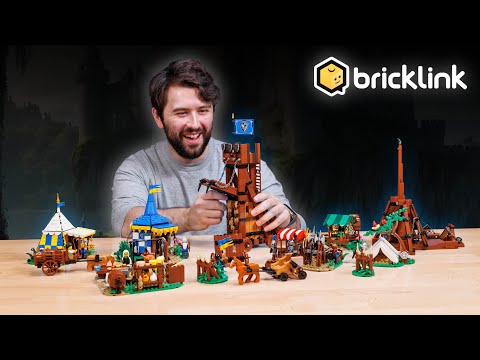 LEGO Siege Encampment REVIEW | Series 4 BDP Set