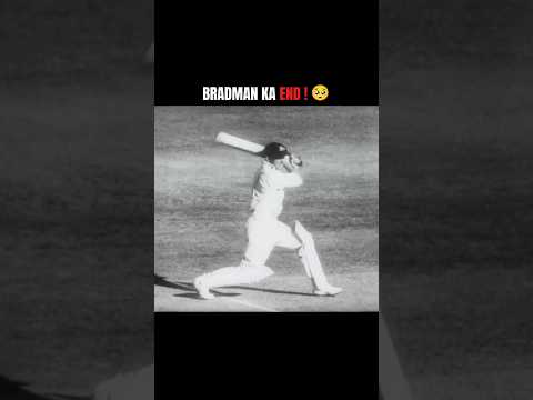 Last Emotional Innings Of Don Bradman !