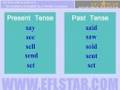 Past Tense Verbs Identification