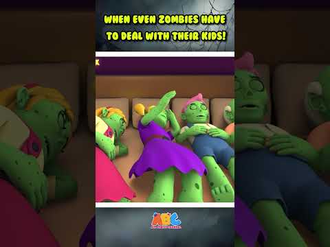 Zombie Memes - When Even Zombies Have To Deal With Their Kids #shorts #halloween #hooplakidz