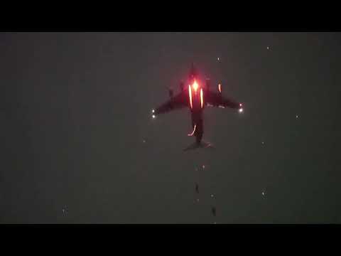 U.S. Army Paratrooper Combat Team Conducts Airborne Operations at Night