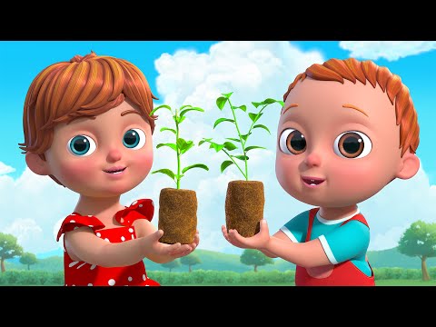 Grow Grow Grow The Trees | Tree Song For Kids | Beep Beep Nursery Rhymes