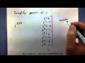 Simplifying High Powers of I