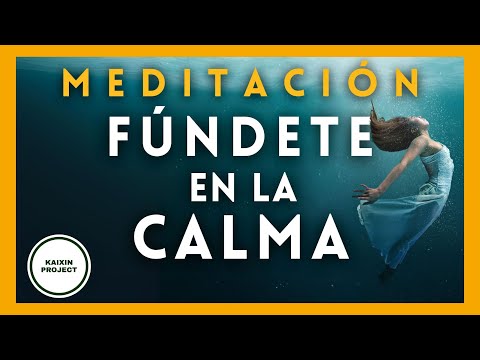 Meditación Guiada Fúndete en la Calma. Relajación Profunda. Suelta el Estrés. Conexión Ser Unidad