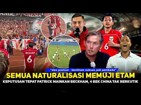 SATU STADION BERTERIAK BECKHAM❗️Sampai di peluk Alex Pastoor~Respek pemain persib