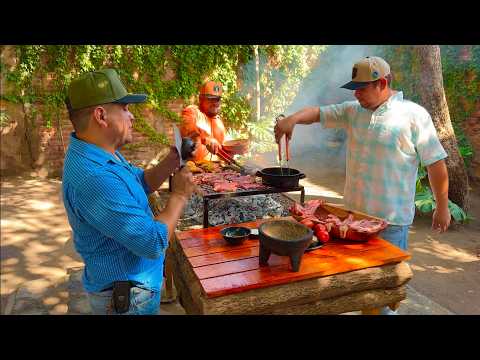 Una PARRILLADA con amigos se disfruta mas ¡¡CIELO Y TIERRA!! || Ruta La Nueve