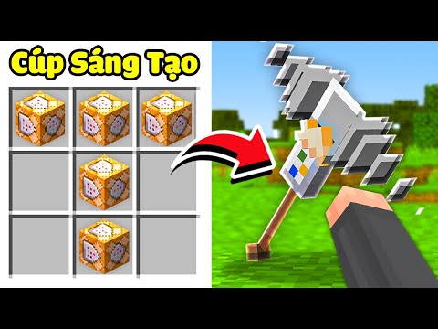 Tôi Thêm VŨ KHÍ SÁNG TẠO vào Minecraft