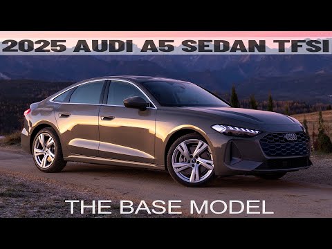 2025 AUDI A5 SEDAN TFSI - MOST BASIC NEW A5 YOU CAN BUY - In the Tatra mountains