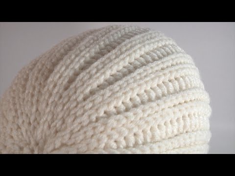 Warm and Lovely!!! 2 Elastic Crochet Patterns/ How to Crochet Beanie Hat/Crochet Tutorial