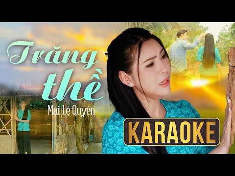 [KARAOKE] Trăng Thề – Mai Lệ Quyên | Karaoke Trữ Tình Lãng Mạn Nhất