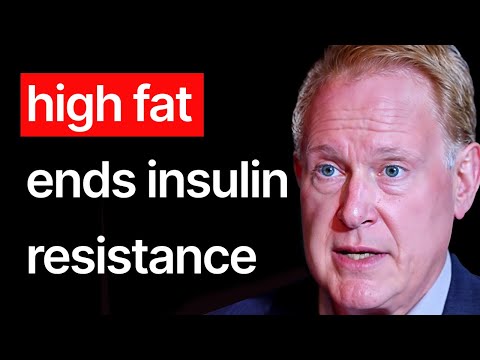 Eat HIGH FAT: Get Rid Of Insulin Resistance Once & For All (Dr Robert Lustig)