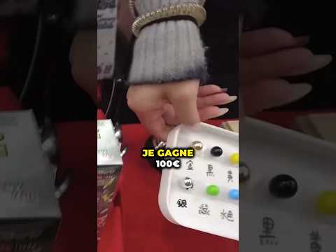 Je GAGNE 100€ à la LOTERIE au JAPON #short #pokemon #loterie
