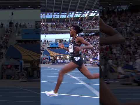 Yet again she shows her class ? Faith Kipyegon you are out of this world ?? #DiamondLeague ? #shorts