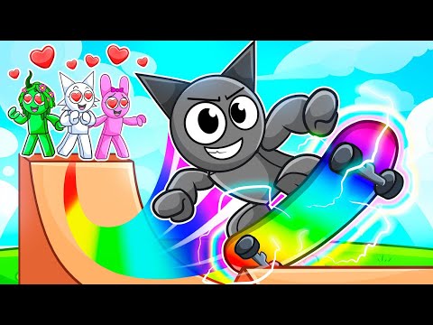 Gasté $100,000 en Rizz Girls en Roblox SKATEBOARD Obby…
