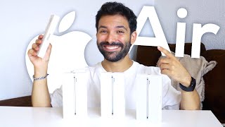 iPhone Air, UNBOXING de COLORES 🩵💛🤍🖤
