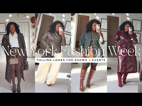 What I'm Wearing to NYFW Spring/Summer 2025 || new brands, shopping my closet + more