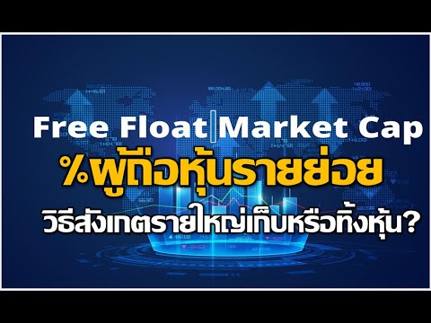 FreeFloat%ผู้ถือหุ้นรายย่อยlวิธีสังเกตรายใหญ่เก็บหรือทิ้งหุ้