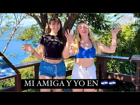 DOS GRINGAS EN EL SALVADOR! Aventura en Cerro Verde, Lago de Coatepeque, y Santa Ana!🇸🇻