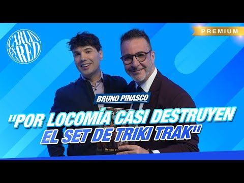 Bruno Pinasco: "Por Locomía casi destruyen el set de Triki Trak" - Premium