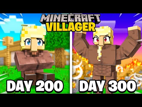 I Survived 300 Days as a Baby Villager