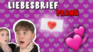EX LIEBESBRIEF PRANK 😳💔