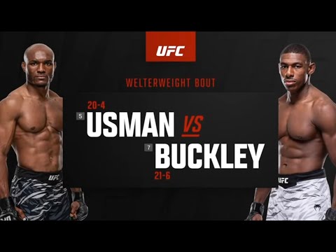 UFC Fight Night: Kamaru Usman vs Joaquin Buckley Highlights
