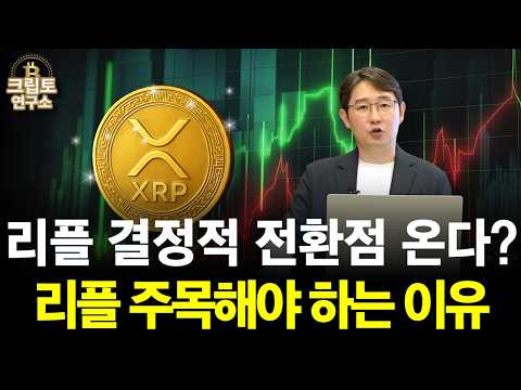 리플 결정적 전환점 온다? 리플 주목해야 하는 이유  | 박작가의 크립토연구소
