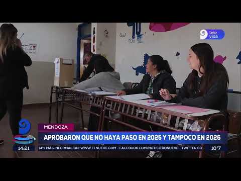 Mendoza: aprobaron que se eliminen las elecciones PASO en 2025 y 2026