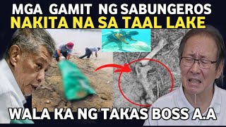 ATONG ANG DELIKADO NA MGA GAMIT NG SABUNGERO NAKITA NA SA TAAL LAKE 