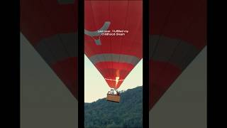 Have you ever been in a hot air balloon? #livemusic #ytshorts