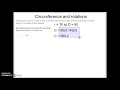 Circumference and Distance Calculations