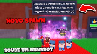 CORRE! NOVO SPAWN DE BRAINROT SECRETO NO ROUBE UM BRAINROT - ROBLOX