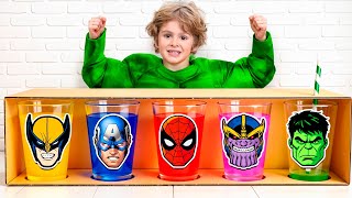 Superhero and police adventures for kids