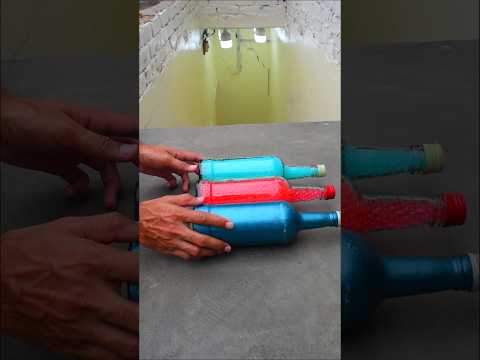 Breaking glass bottle โ ๏ธ๐ฅ Crushing Crunchy & Soft Things #shorts #asmr #satisfying