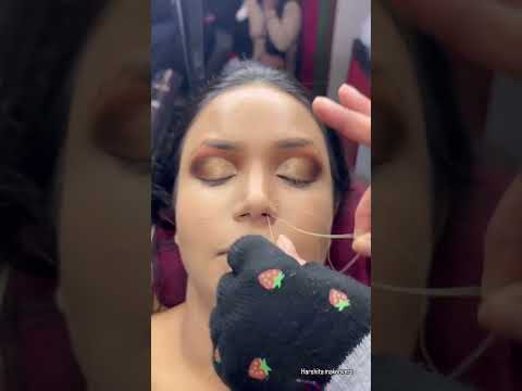 Nose pin nikalne ka aasan tarika #hairstyle #makeup #viralvideo #harshitamakeovers