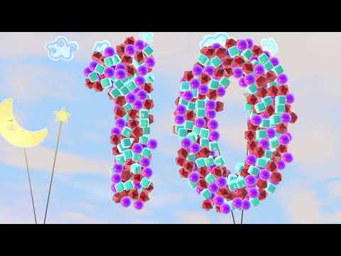 Los Números del 1 al 10 Learn Numbers - Canciones de los numeros - Vídeo educativo aprender a contar