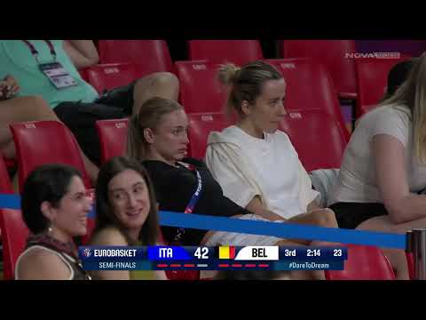 Ιταλία - Βέλγιο: 64-66 (Semi Final, 27/6/25)
