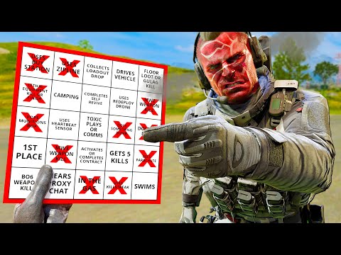 The Most FRUSTRATING WARZONE BINGO Ever