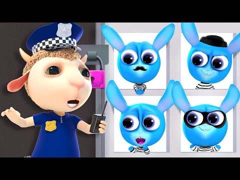 The Policeman Caught the Cunning Rabbits | Cartoon for Kids | Dolly and Friends - Thailand