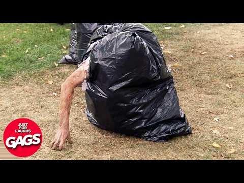 Zombie Apocalypse Prank 🧟 | Just For Laughs Gags