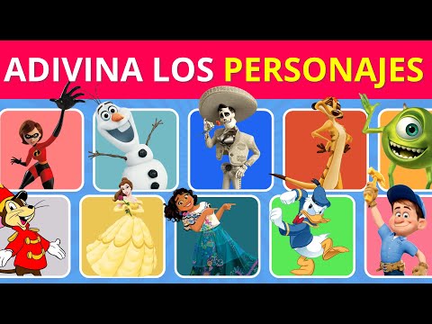 ✨🎭 ¡ADIVINA el PERSONAJE ANIMADO Solo Viendo su SILUETA! 🎮🧩 ¡Desafío DIVERTIDO! 🎉