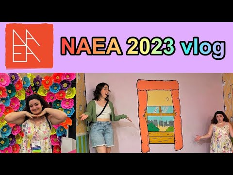 NAEA 2023 vlog - isabella.drawsss ft. JocelynTalks